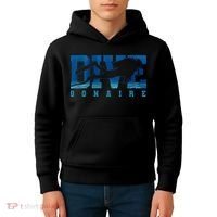 Diver Bonaire Caribbean Islands Souvenir Gift For Diver Kids Hoodie thumb 4