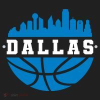 Dallas Basketball City Skyline Tumbler thumb 3