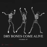 Dry Bones Come Alive Funny Skeleton Dancing Tank Top thumb 6