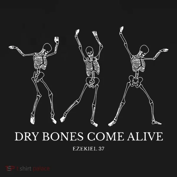 Dry Bones Come Alive Funny Skeleton Dancing Tank Top