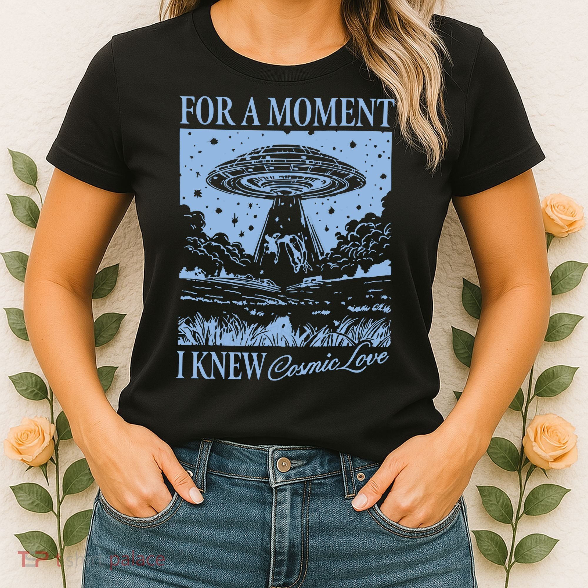 Down Bad Cosmic Love The Tortured Poets Women's T-Shirt