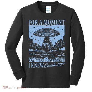 Down Bad Cosmic Love The Tortured Poets Kids Long Sleeve Shirt