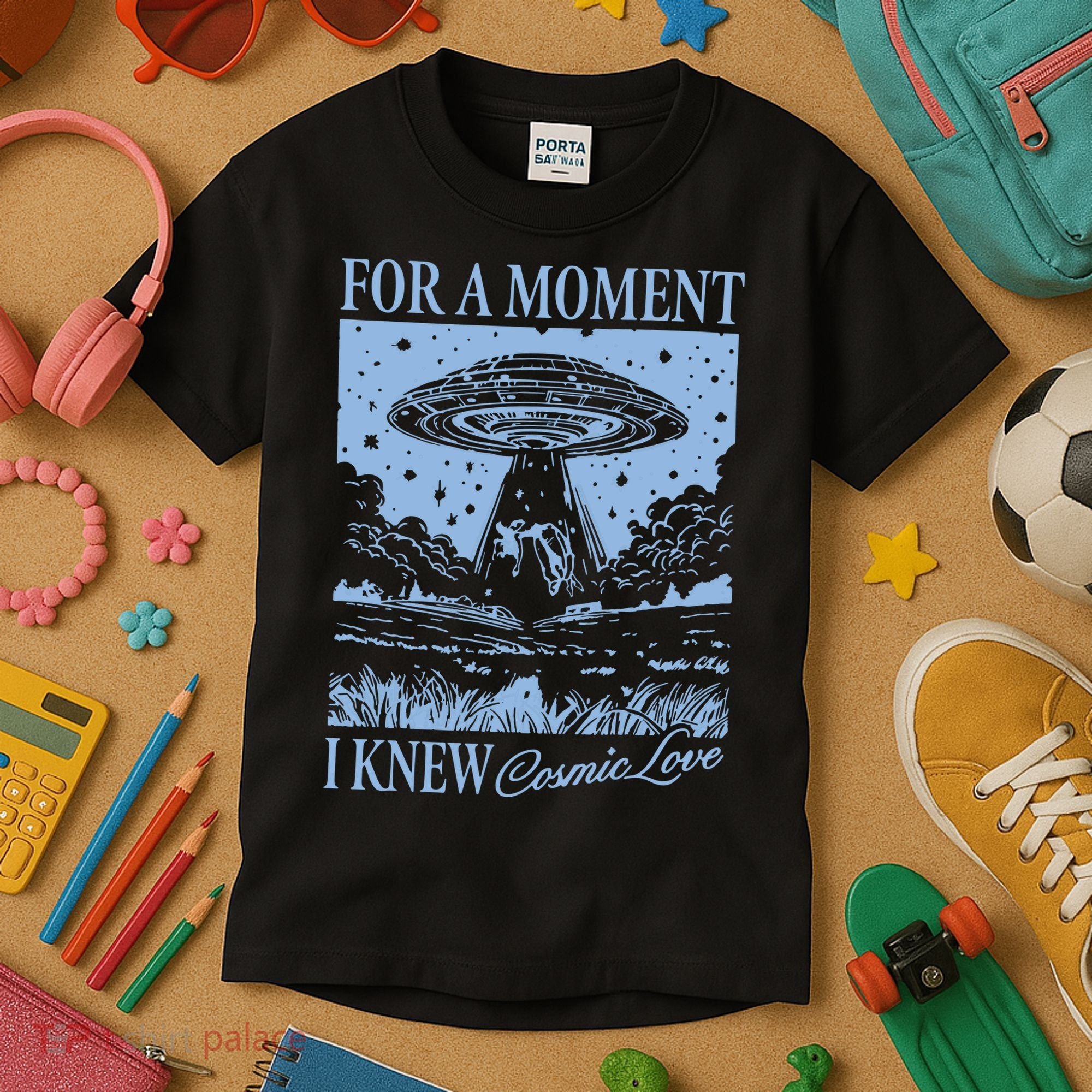 Down Bad Cosmic Love The Tortured Poets Kids T-Shirt