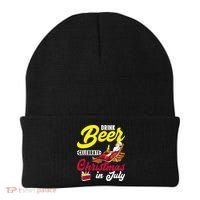 Drink Beer Celebrate Christmas In July, Summer Paradise Beanie thumb 0