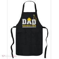 Dad Birthday Crew Construction Birthday Party Apron thumb 0