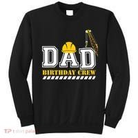 Dad Birthday Crew Construction Birthday Party Sweatshirt thumb 0