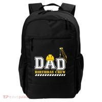 Dad Birthday Crew Construction Birthday Party Backpack thumb 0