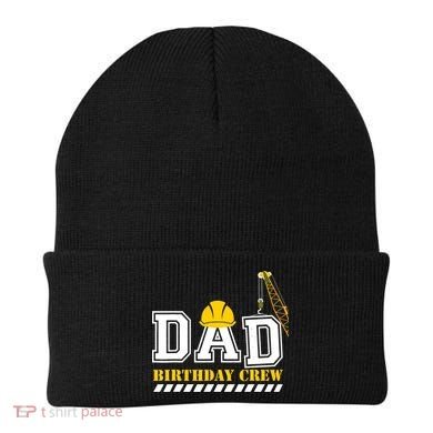 Dad Birthday Crew Construction Birthday Party Beanie