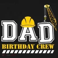 Dad Birthday Crew Construction Birthday Party Toddler Hoodie thumb 2