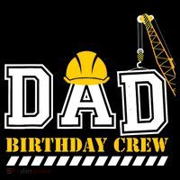 Dad Birthday Crew Construction Birthday Party Kids T-Shirt thumb 4