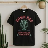 Down Bad Crying At The Gym Ttpd T-Shirt thumb 2