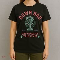 Down Bad Crying At The Gym Ttpd T-Shirt thumb 4