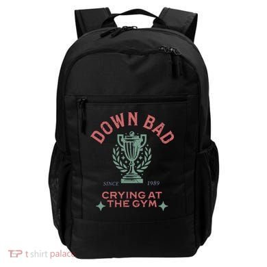 Down Bad Crying At The Gym Ttpd Backpack