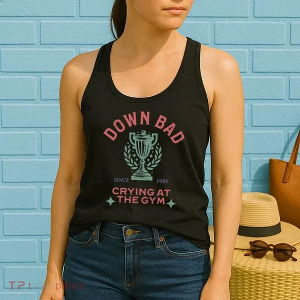 Down Bad Crying At The Gym Ttpd Women's Tank Top
