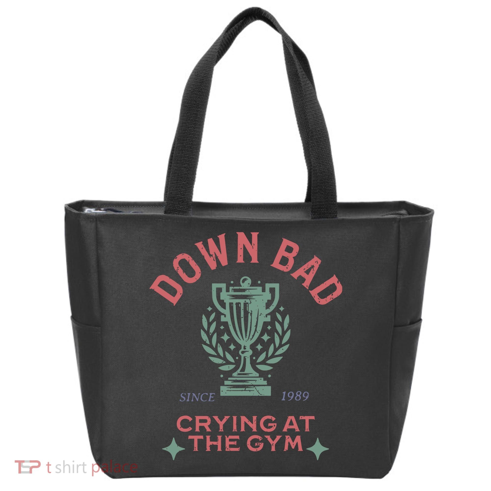 Down Bad Crying At The Gym Ttpd Tote Bag