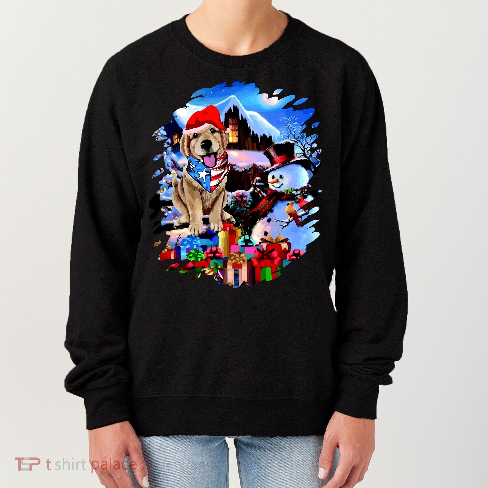 Dog's Best Christmas Women's Sweatshirt