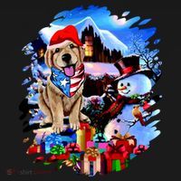Dog's Best Christmas USA-Made Doggie Bandana thumb 2