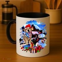 Dog's Best Christmas Coffee Mug thumb 4