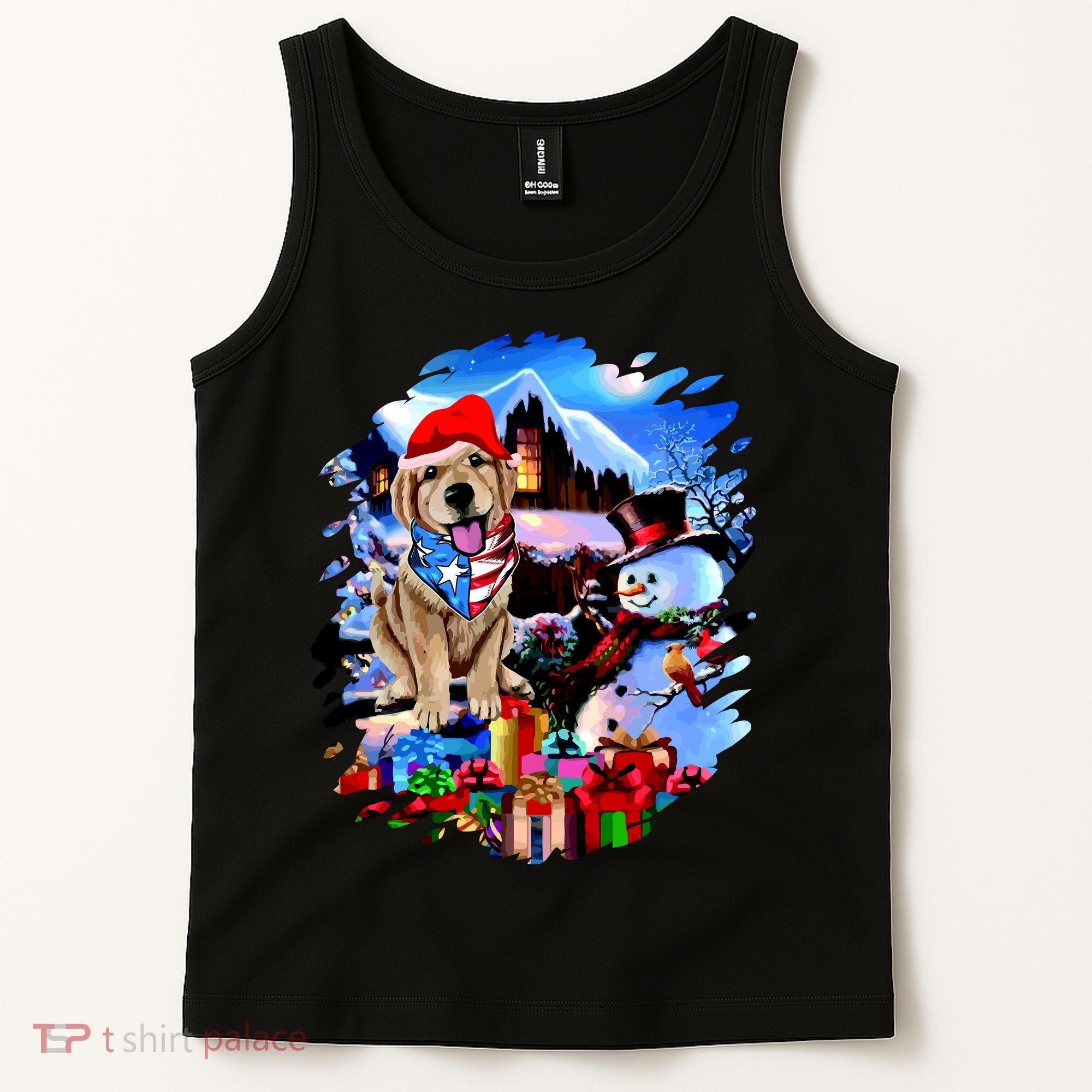 Dog's Best Christmas Tank Top