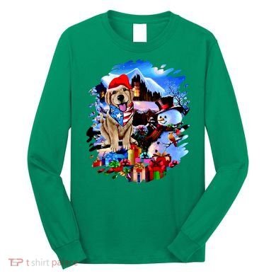 Dog's Best Christmas Long Sleeve Shirt