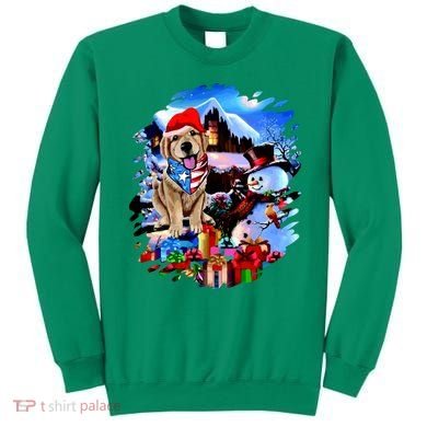 Dog's Best Christmas Sweatshirt