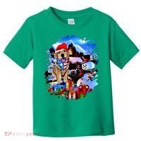 Dog's Best Christmas Toddler T-Shirt thumb 0
