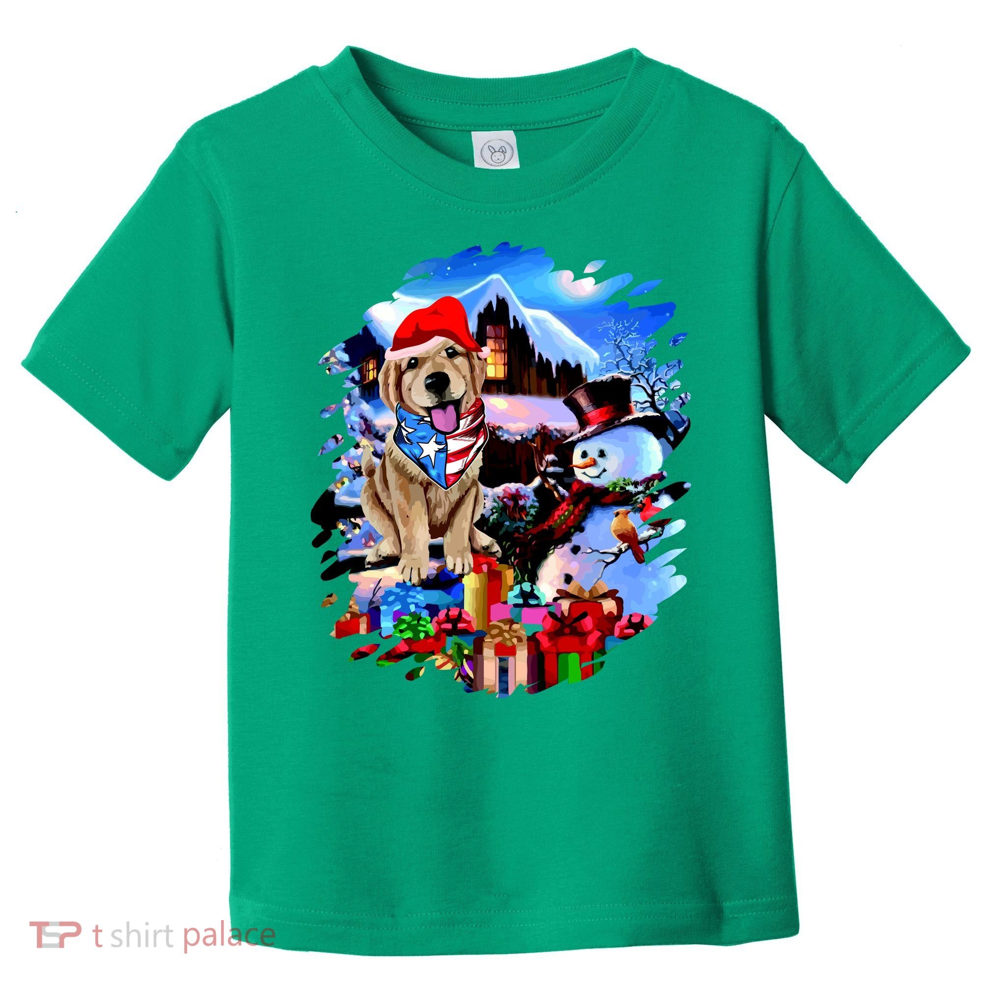 Dog's Best Christmas Toddler T-Shirt