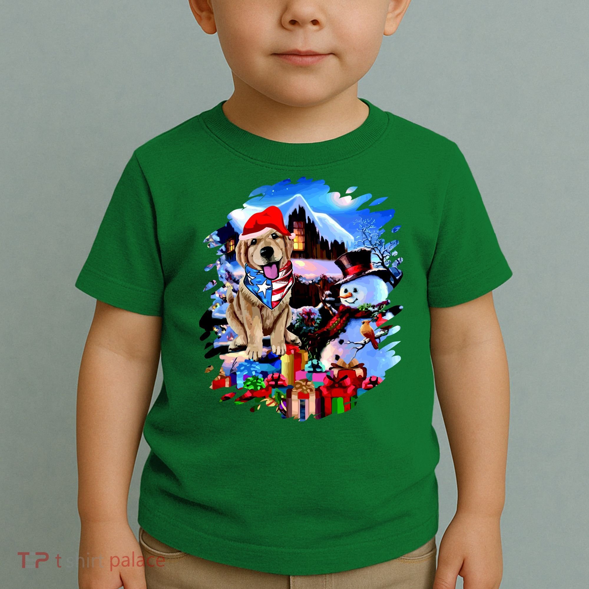 Dog's Best Christmas Toddler T-Shirt
