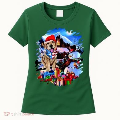 Dog's Best Christmas Women's T-Shirt