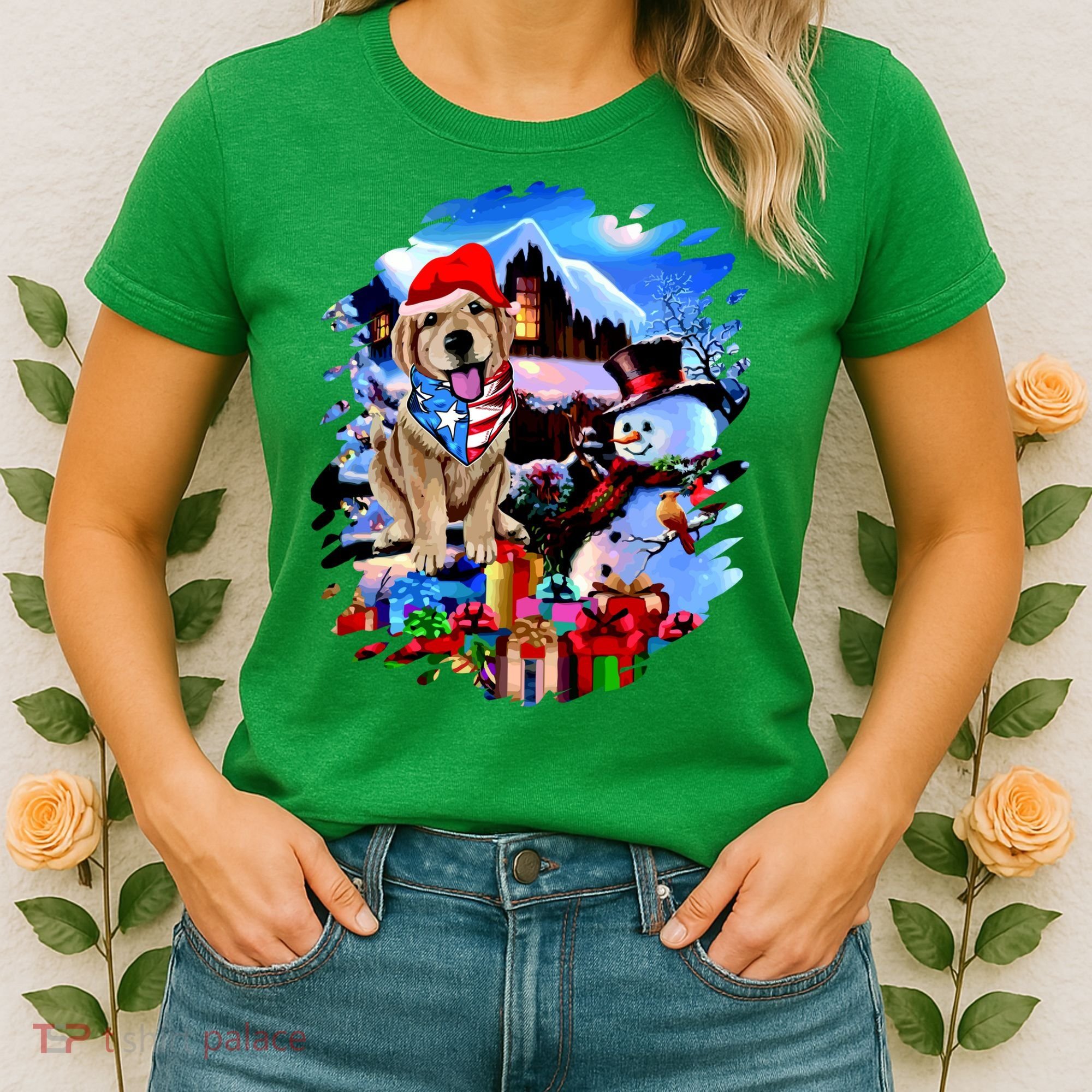 Dog's Best Christmas Women's T-Shirt