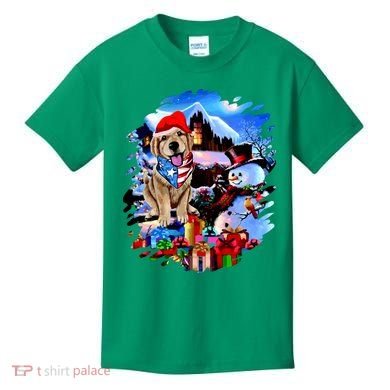Dog's Best Christmas Kids T-Shirt