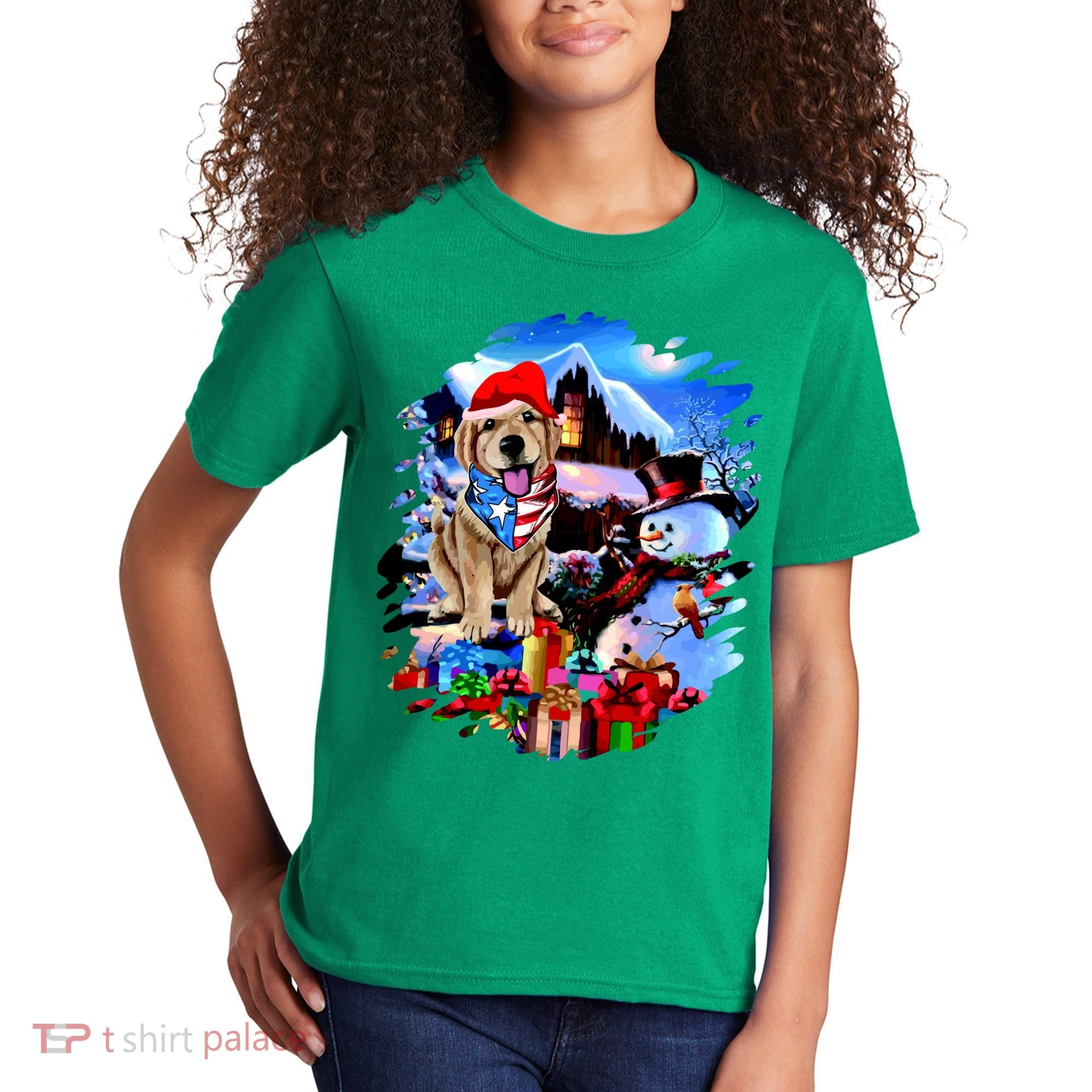 Dog's Best Christmas Kids T-Shirt