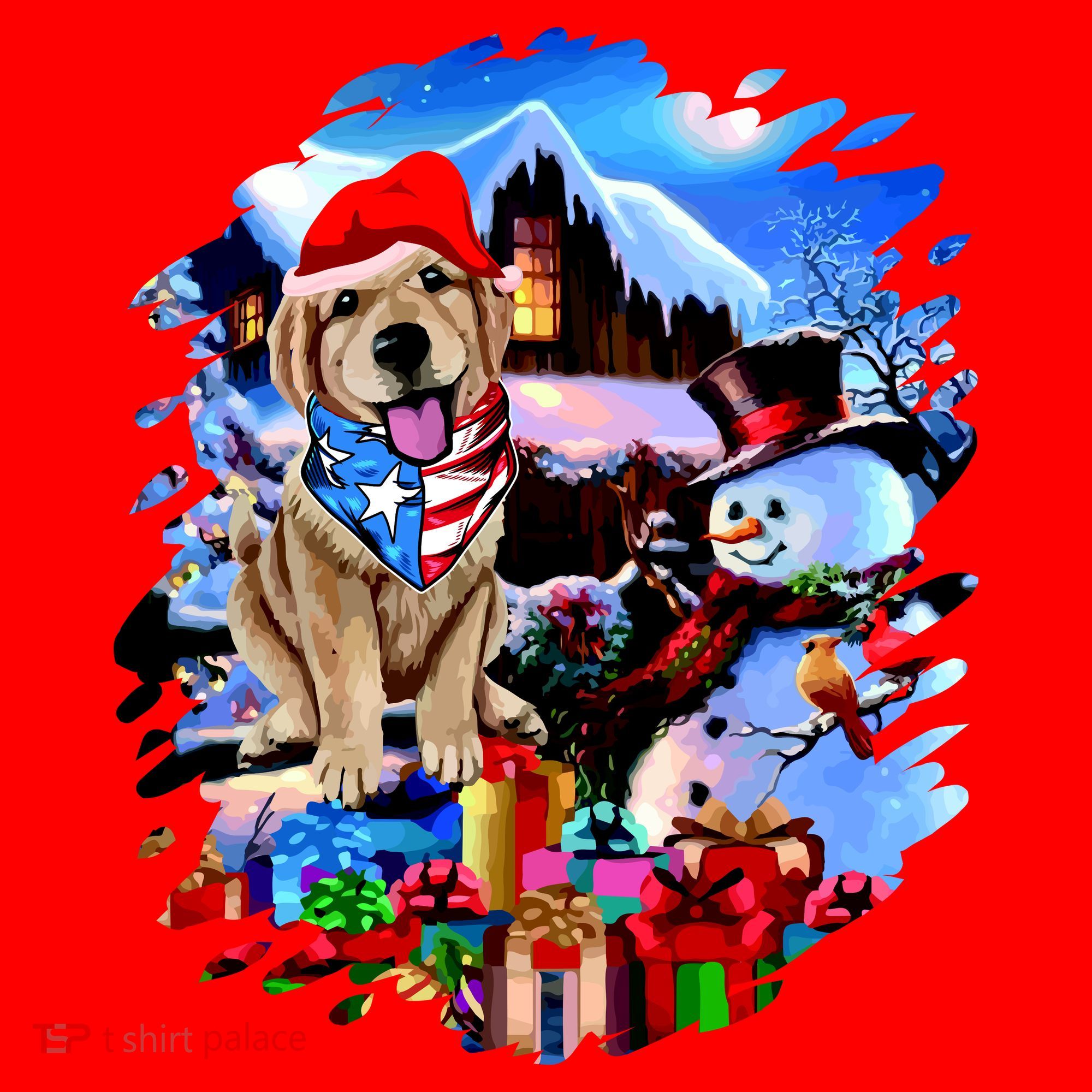 Dog's Best Christmas Santa Hat