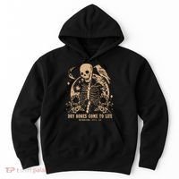 Dry Bones Come To Life Christian Skeleton Hoodie thumb 0