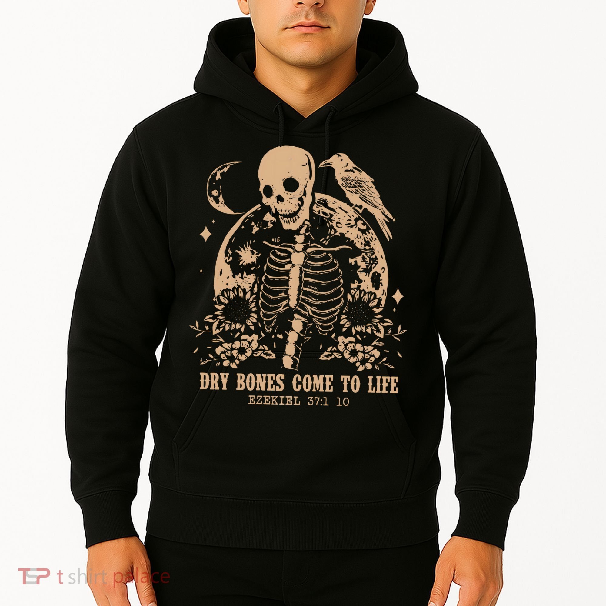 Dry Bones Come To Life Christian Skeleton Hoodie