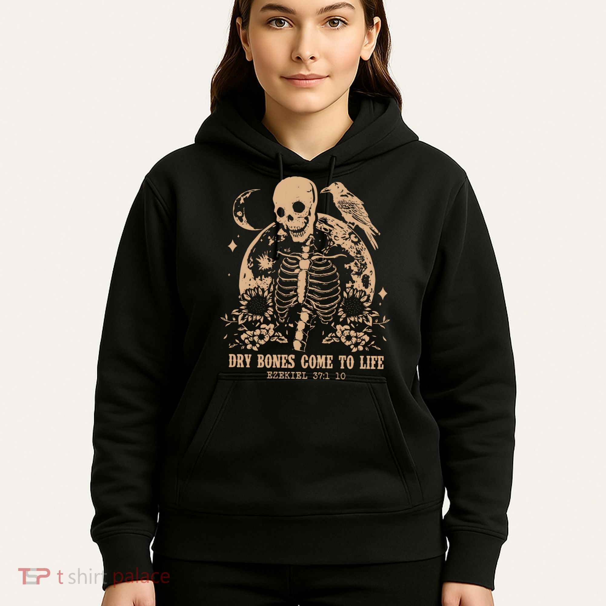 Dry Bones Come To Life Christian Skeleton Hoodie