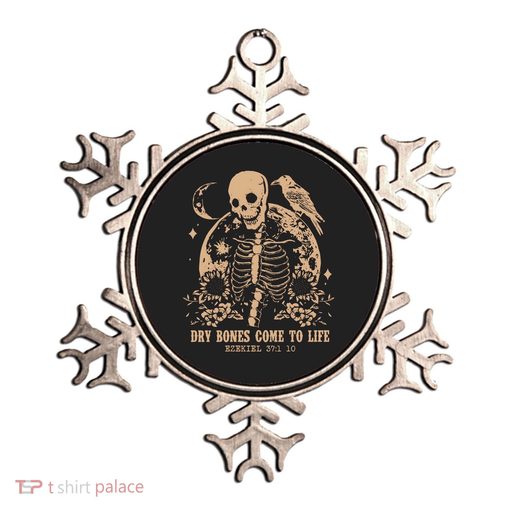 Dry Bones Come To Life Christian Skeleton Ornament