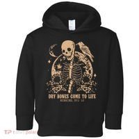 Dry Bones Come To Life Christian Skeleton Toddler Hoodie thumb 0