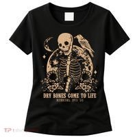 Dry Bones Come To Life Christian Skeleton Women's T-Shirt thumb 0