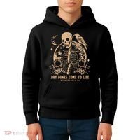 Dry Bones Come To Life Christian Skeleton Kids Hoodie thumb 4