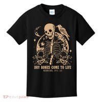 Dry Bones Come To Life Christian Skeleton Kids T-Shirt thumb 0