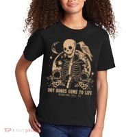 Dry Bones Come To Life Christian Skeleton Kids T-Shirt thumb 2