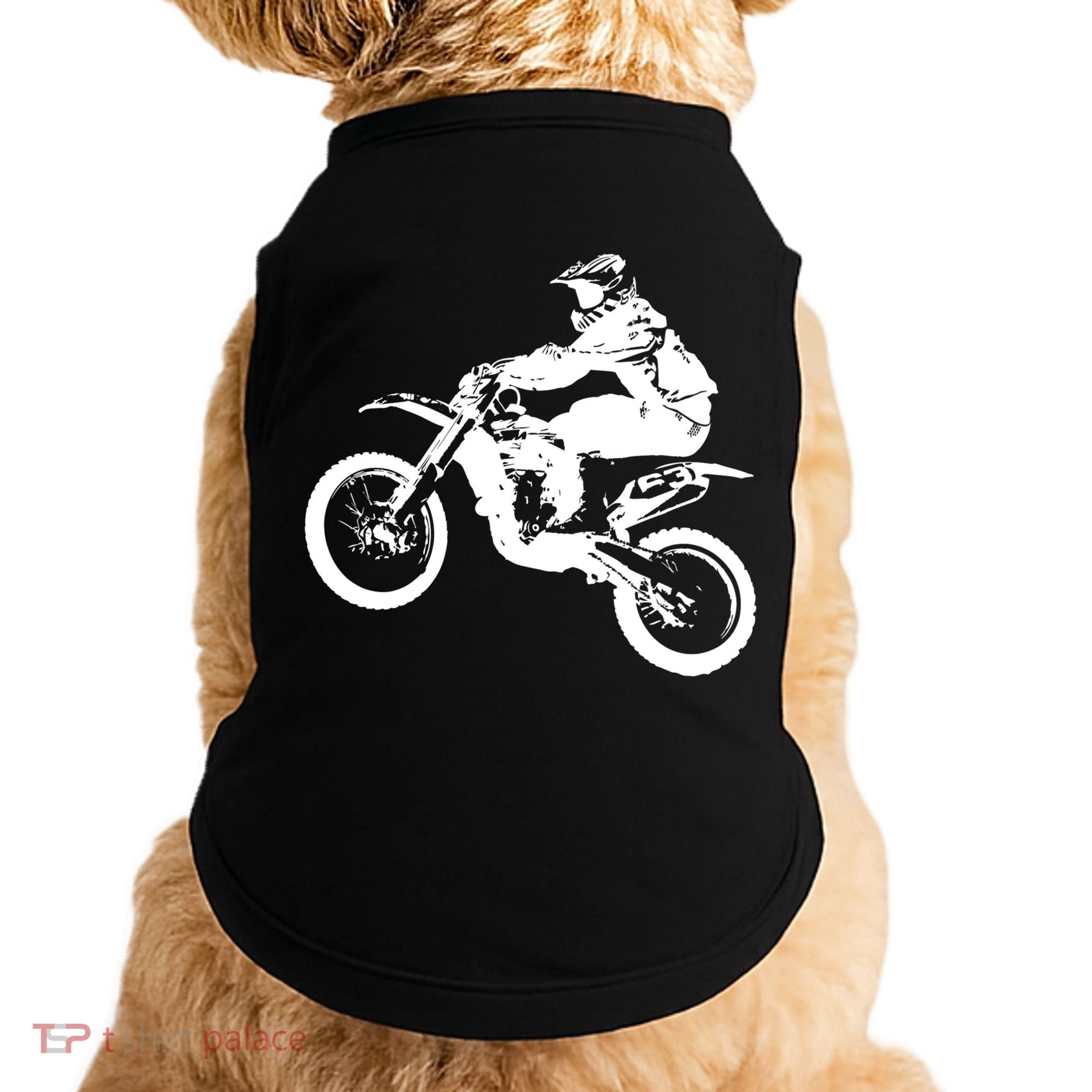 Dirt Bike Cool Gift Motocross Enduro Cool Gift Doggie Tank
