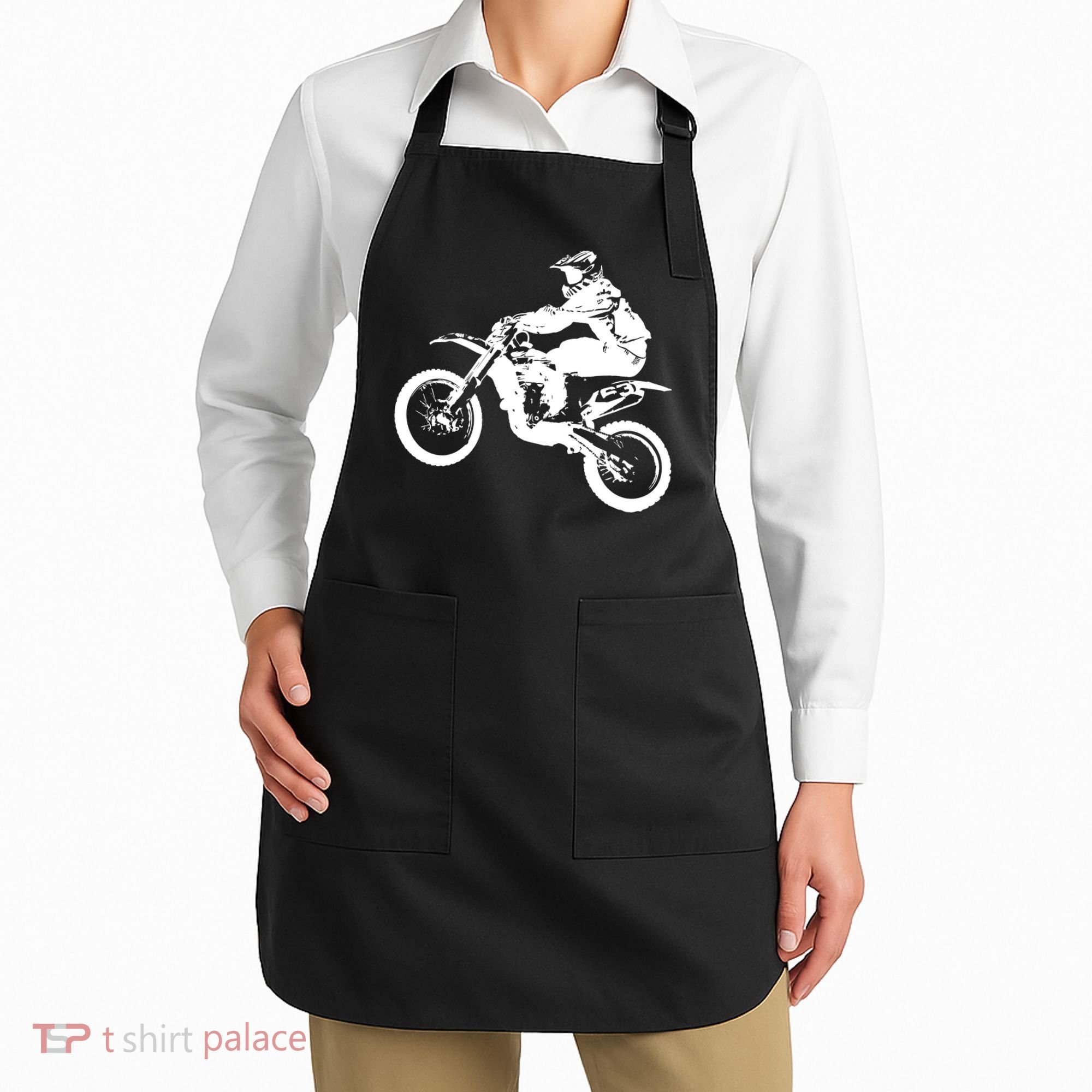 Dirt Bike Cool Gift Motocross Enduro Cool Gift Apron