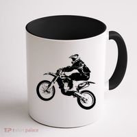 Dirt Bike Cool Gift Motocross Enduro Cool Gift Coffee Mug thumb 1