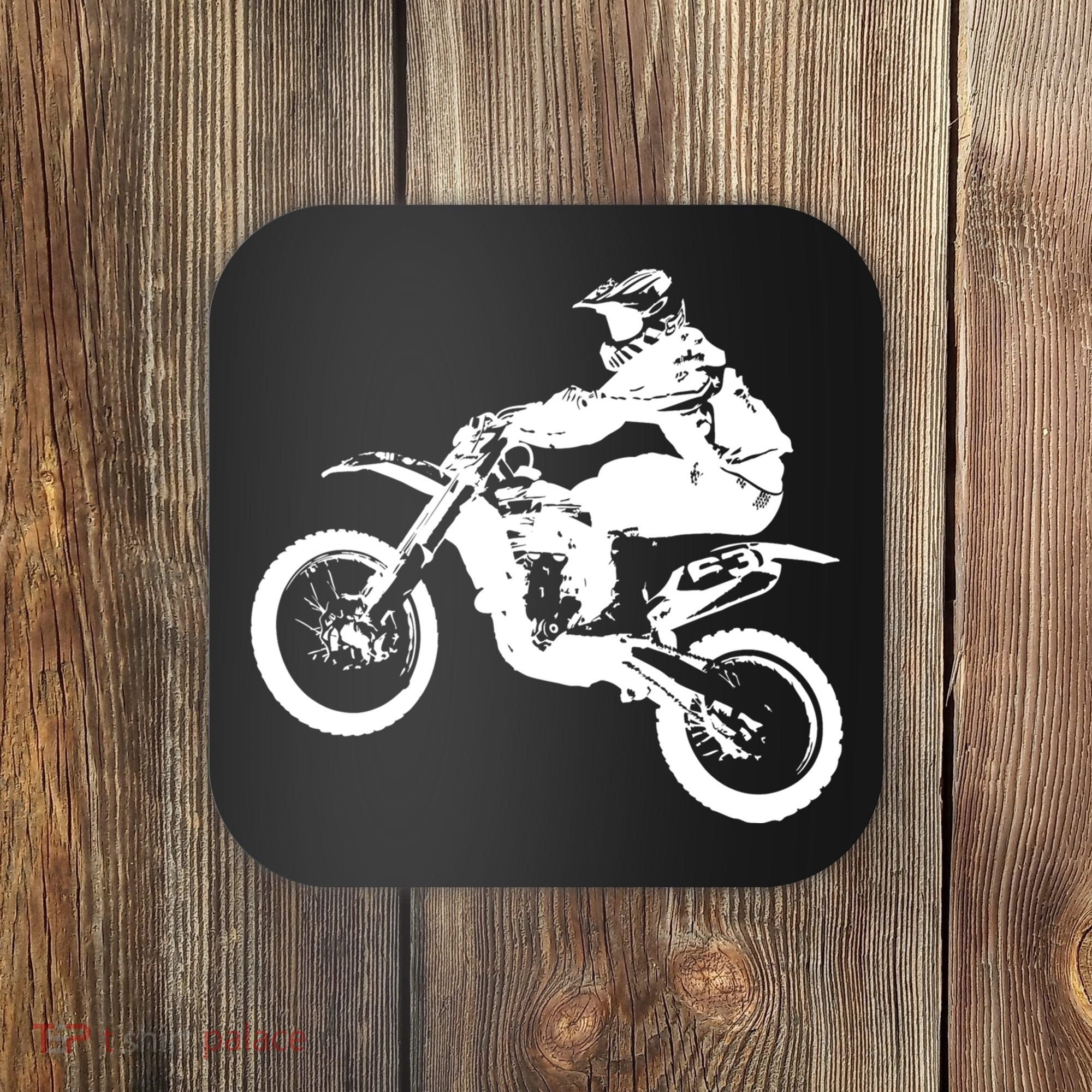 Dirt Bike Cool Gift Motocross Enduro Cool Gift Coaster