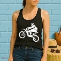 Dirt Bike Cool Gift Motocross Enduro Cool Gift Women's Tank Top thumb 2
