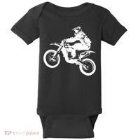 Dirt Bike Cool Gift Motocross Enduro Cool Gift Baby Bodysuit thumb 0