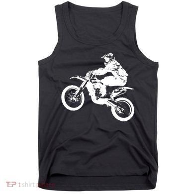 Dirt Bike Cool Gift Motocross Enduro Cool Gift Tank Top