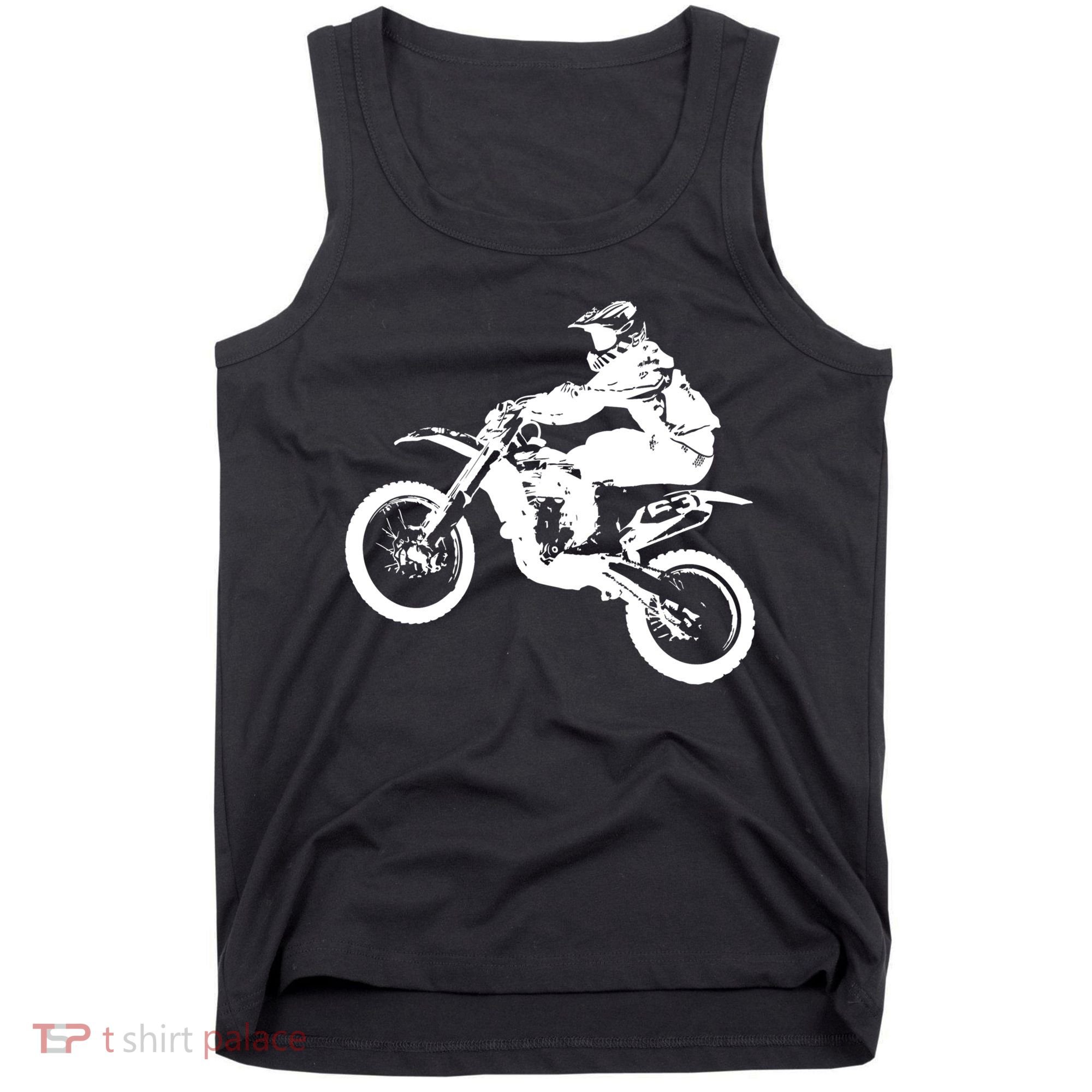 Dirt Bike Cool Gift Motocross Enduro Cool Gift Tank Top